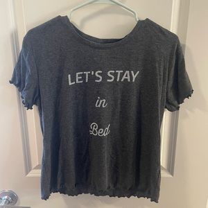 Grey Sleep Shirt